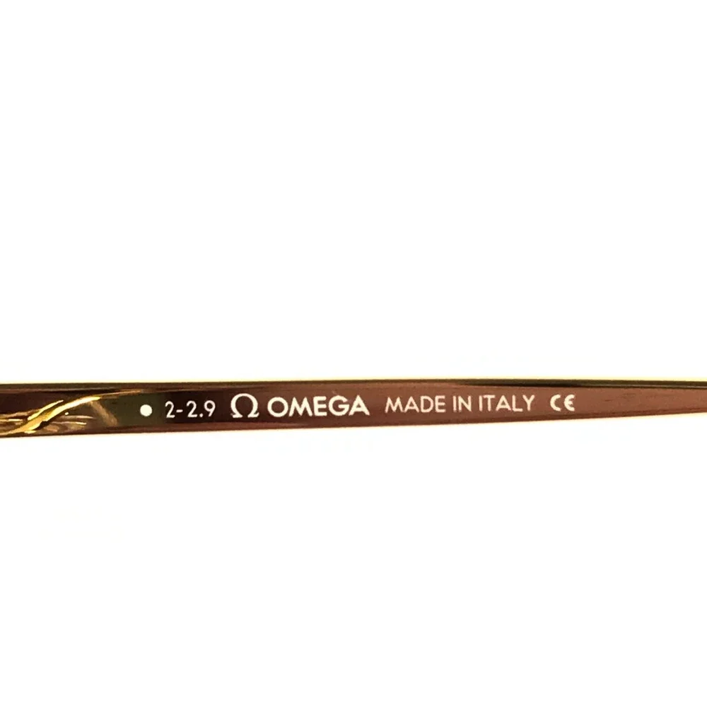 Omega Eyeglasses Frames OM5009-H 052 Tortoise Gold Cat Eye Full Rim 49-18-140